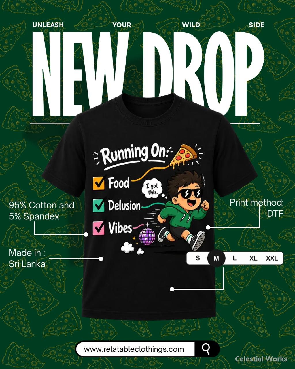 Relatable Clothing New Drop - Running On
